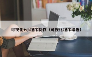 白山可视化+小程序制作（可视化程序编程）